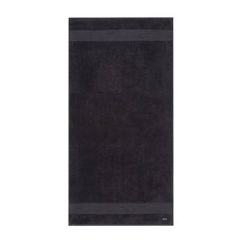 Lacoste LLECROCO Soft Organic Cotton Bath Towel Bitume 70x140cm