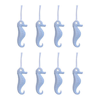 8PK LVD Ceramic Hanging Seahorse Home/Office Decor 12x5cm - Tidal
