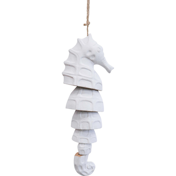 LVD Hanger Seahorse Ceramic Hanging Ornament Decor Natural 36cm