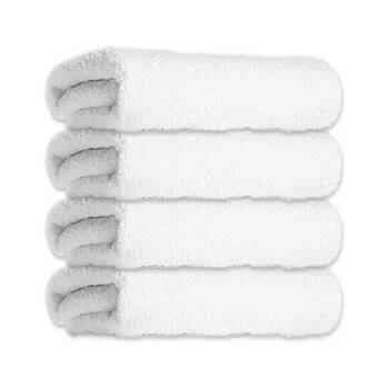 4PK Jason Commercial J-Dry Luxe Bath Sheet 90x180cm - White