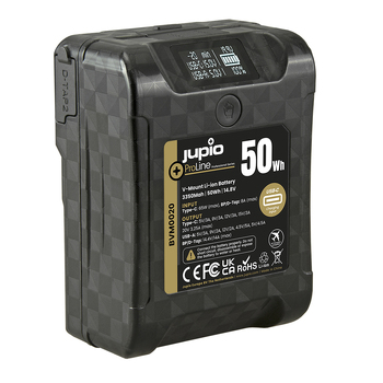 Jupio ProLine 50W/3350mAh Extreme V-Mount Li-Ion Battery For Camera