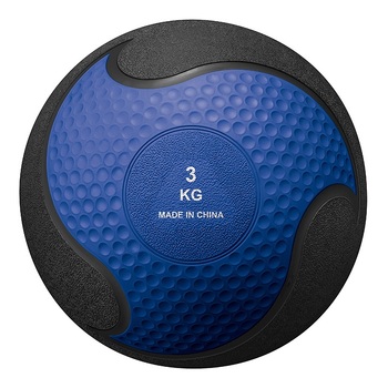 Body Sculpture 3kg Rubber Medicine Ball Fitness Training Equipment