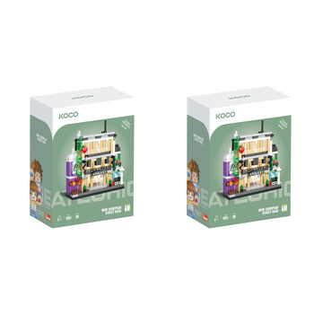 2x 309pc Koco Police Station Kids/Children Building Bricks Toy 6y+