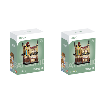 2x 300pc Koco Luxury Cinema Kids/Children Building Bricks Toy 6y+