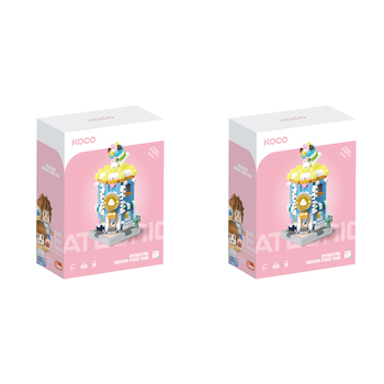 2x 286pc Koco Cake Shop Kids/Children Building Bricks Toy 6y+