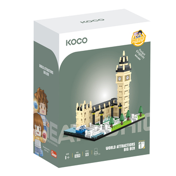 523pc Koco Big Ben Kids/Children Building Bricks Toy 6y+