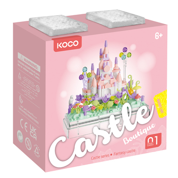414pc Koco Castle Dream Astle Kids/Children Building Bricks Toy 6y+