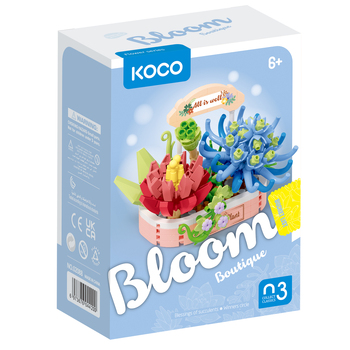 271pc Koco Succulent Combination Potted Plants Kids Building Toy 6y+