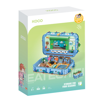 2000pc Koco Sorching Summer Building Blocks Kids Toy Set 6y+