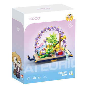 1222pc Koco Carmen Fantasia Kids Building Bricks Toy 6y+