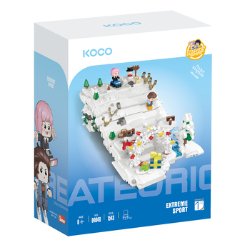 1543pc Koco Skiing Kids/Children Building Bricks Toy 6y+