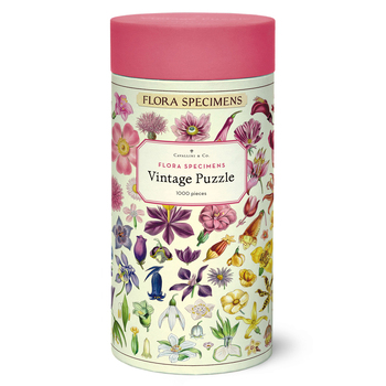 1000pc Cavallini Jigsaw Puzzle Flora Specimens 55x70cm Educational Game 
