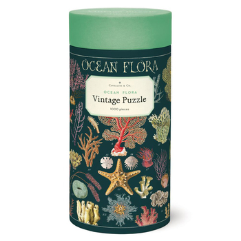 1000pc Cavallini Jigsaw Puzzle Ocean Flora 55x70cm 