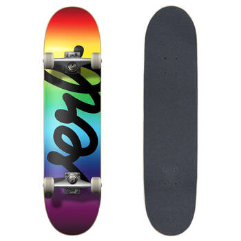 Verb Complete Skateboard Progressive Logo Xl Script Spectrum 7.75in