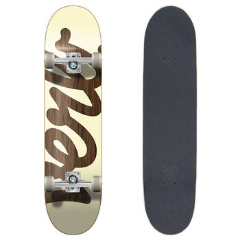 Verb Complete Skateboard Progressive Xl Script Cream 8in