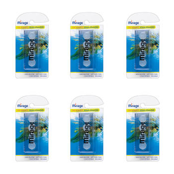 6PK Mirage Soft Silicone Reusable Water Sport Ear Putty Plugs Clear