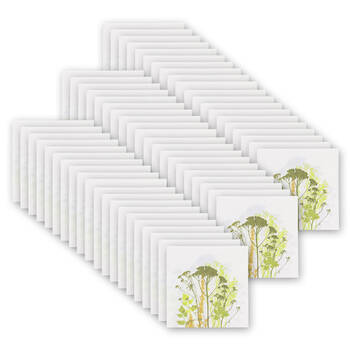 3x 20pc Esschert Design Paper Napkins Small Dining Decor 25cm Herbs Pattern