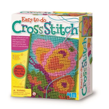 4M Easy-To-Do Craftwork Cross Stitch Kit Kids/Children Art 8y+