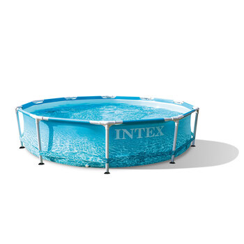 Intex Beachside Metal Frame Pool Set 305x76cm Blue
