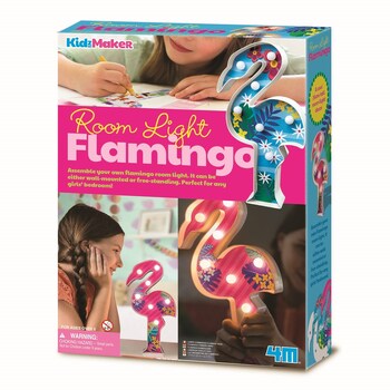 4M KidzMaker Room Light Flamingo Kids Art/Craft 5y+