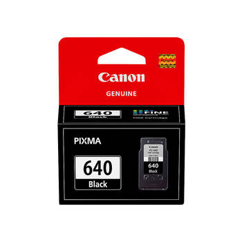 Canon Pixma PG640 Ink Cartridge 180 Page Yield - Black