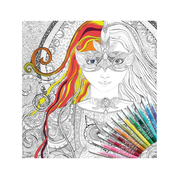 ColourAway Colouring In Poster Kit Kids/Children Magician's Daughter 8y+