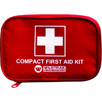 51pc Wildtrak Compact First Aid Kit Family Survival Bag 