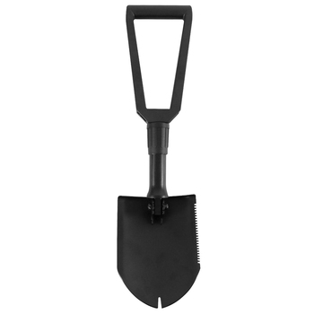 Wildtrak Folding Shovel w/ Pouch Black