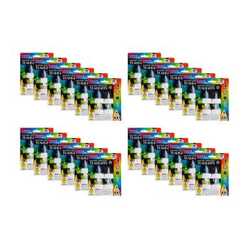 24x 4pc Divine Living Battery Operated Tealights Candles Colour Changing Small