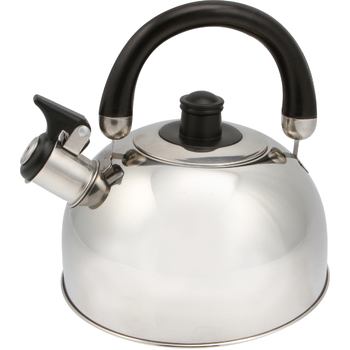 Wildtrak 2L Stainless Steel Whistling Kettle - Silver