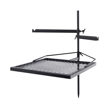 Wildtrak 70x60cm Frontier BBQ Grill w/ Bag - Black