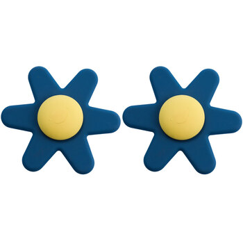 2PK Koala Dream Silicone Daisy Spinner Sensory Toy Blue 0M+