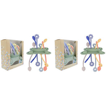 2PK Koala Dream Silicone Baby Pop & Pull Sensory Soothing Gum Teether 4m+