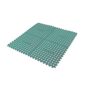 4PK Wildtrak 60x60cm Foam Floor Mats Outdoor Camping - Green