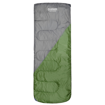 Wildtrak Gibb 180x70cm Camper Sleeping Bag - Grey/Green