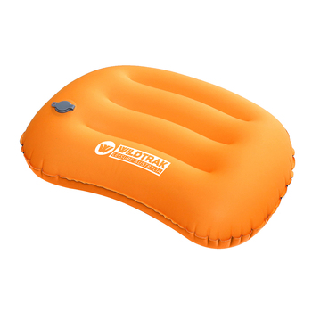 Wildtrak Compact 43x30cm Inflatable Pillow - Orange