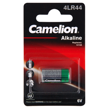 Camelion Alkaline Battery 4LR44/PX28A/V4034 Single