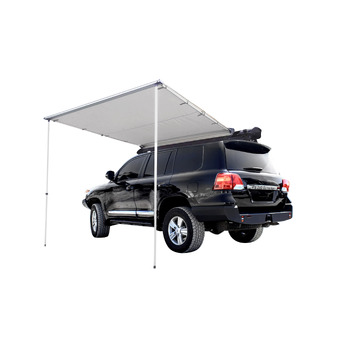 Wildtrak Evo 250 Deluxe 2.5x2.5m 4WD Side Awning 600D Canvas - Silver