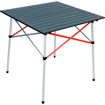 Wildtrak Compact 70cm Aluminium Camp Table w/ Carry Bag - Grey