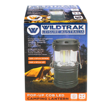 Wildtrak 18.5 x 8.7cm LED Pop Up Lantern