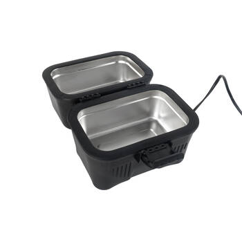 Wildtrak Portable/Travel Size Lunch Stove Meal Warmer 60W 12 Volt Black