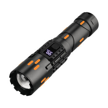 Wildtrak 1500-Lumen Flashlight Water & Dust Resistant Black