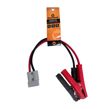 Wildtrak 50A Anderson Connector Heavy Duty Battery Clamps 8AWG 30cm