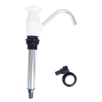 Wildtrak Double Action Sink Hand Pump w/ Repair Kit - White