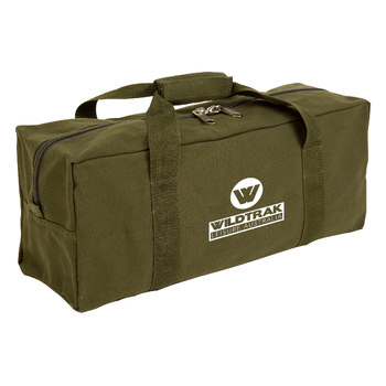 Wildtrak 80x35cm Canvas Duffle Bag Storage Large - Green