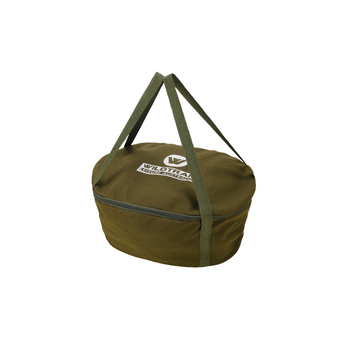 Wildtrak Heavy-Duty 9.5qt/46cm Canvas Bag For Oval Camp Oven Pot - Green