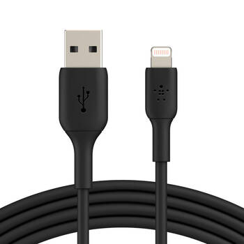 Belkin 2M USB-A to Lightning Cable - Black