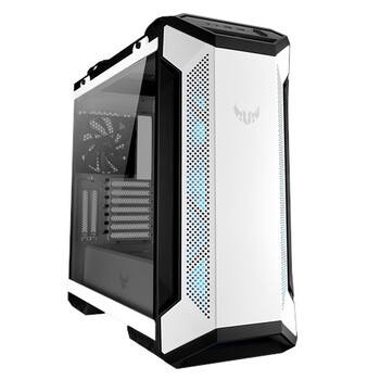 Asus GT501 TUF Gaming Case White ATX Mid Tower Case Tempered Glass