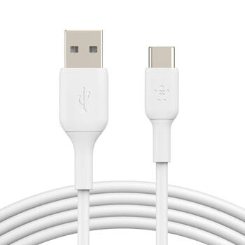 Belkin 1M USB-A to USB-C Cable - White