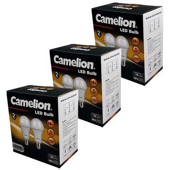 3x 2pc Camelion Led Light Globe 14W 240V Edison Warm 2700K E27